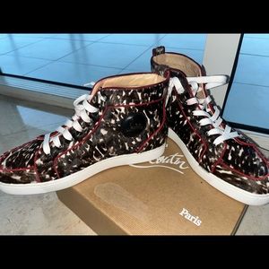 100% Authentic Men's Christian Louboutin limited edition sneakers